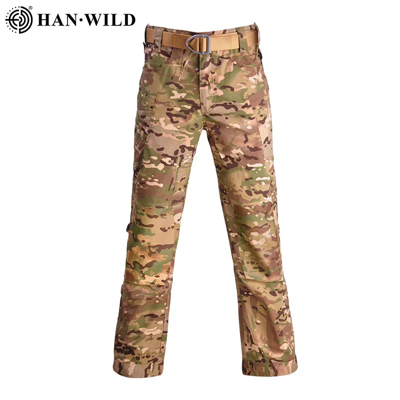 Pantalones de combate, pantalones de caza para hombres, ropa de camuflaje Airsoft estadounidense para exteriores, pantalones tácticos, ropa de calle para hombres, resistente al desgaste - imagen 4