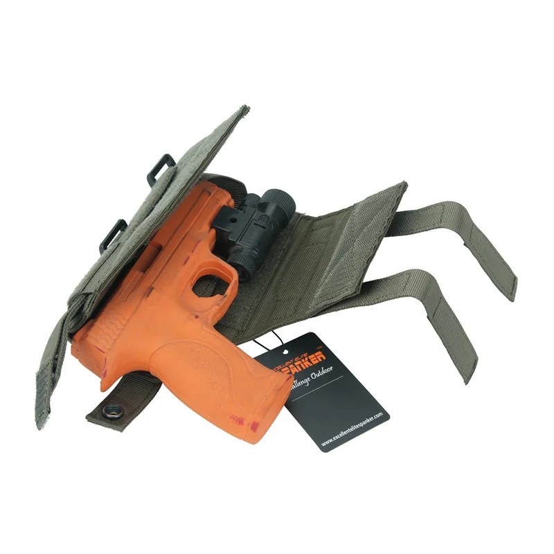 EXCELENTE ELITE SPANKER Placa de pierna caída Pis-tol funda para diestros táctico muslo Pis-tol bolsa piernas Molle G un funda - imagen 3
