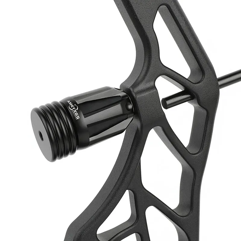 Estabilizador de arco compuesto para tiro con arco, cabezal amortiguador desmontable, contrapeso, amortiguación para arco, accesorios de tiro de caza - imagen 4