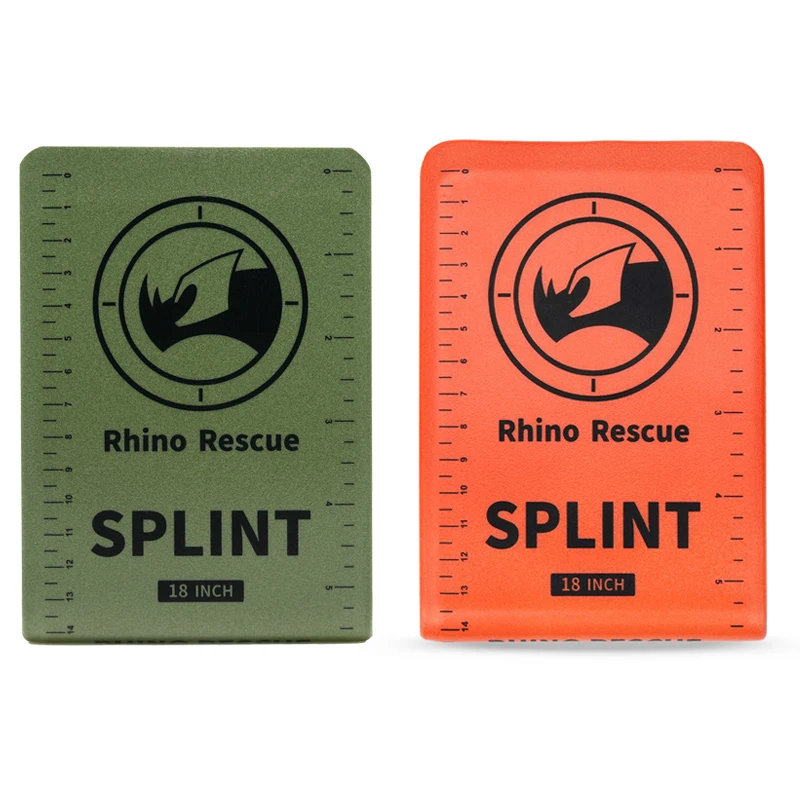 Rhino-férula de rescate de emergencia, férula médica moldeable para primeros auxilios, supervivencia, ligera, reutilizable, para acampar - imagen 3
