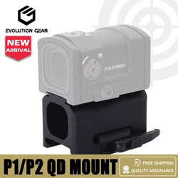 Soporte de mira de punto rojo con montaje QD P1