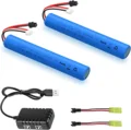 2Pcs with charger