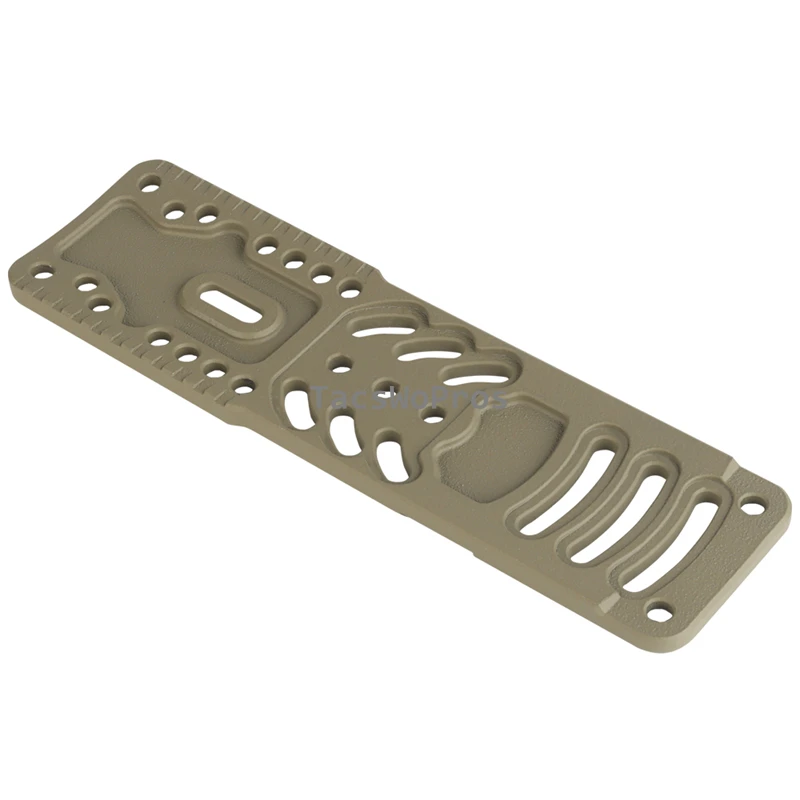 Adaptador de funda de caza, plataforma de transporte de pierna caída con correa para pierna, Kit adaptador de funda de pistola táctica de ajuste Modular de aleación de aluminio - imagen 4