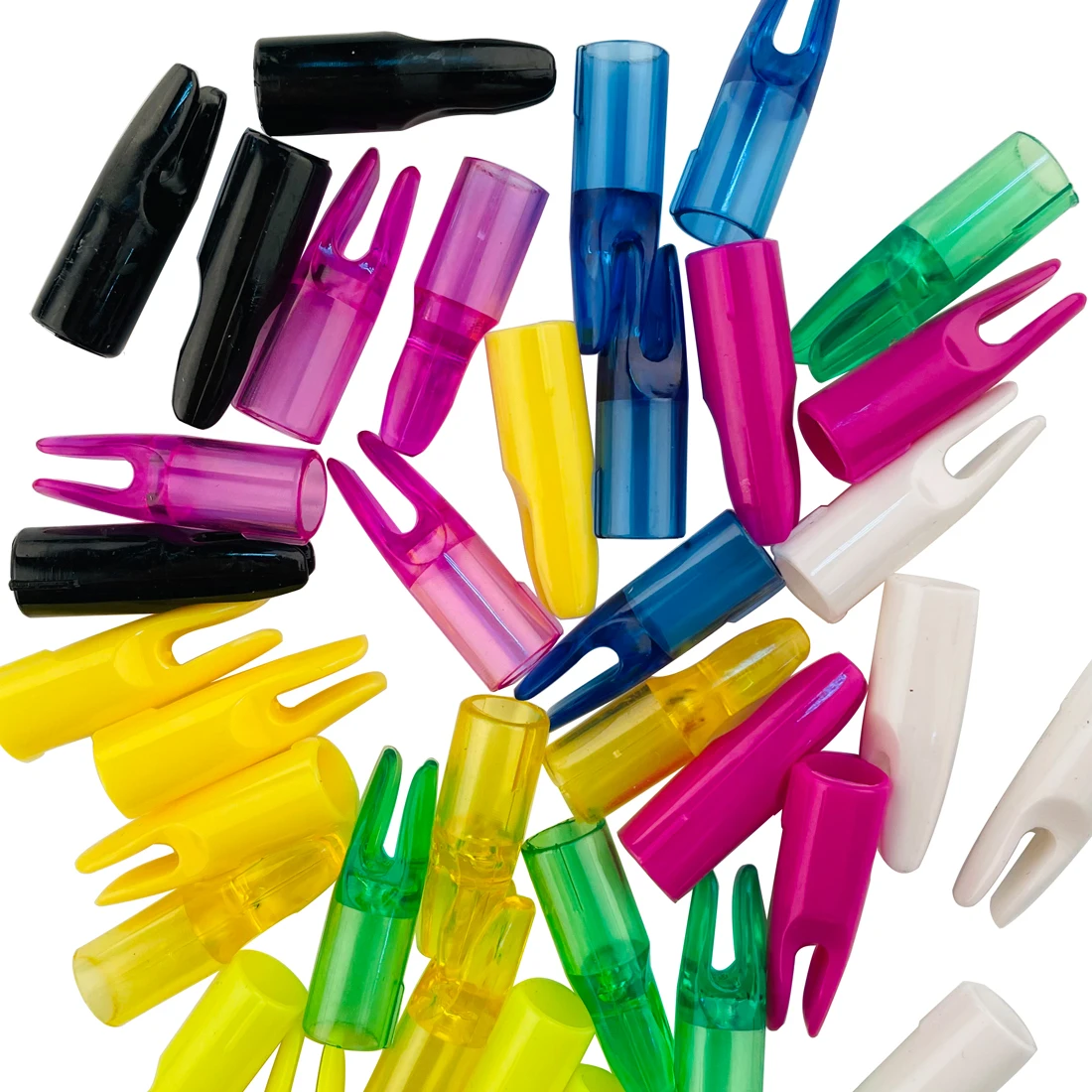 Puntas de flecha de 30 piezas para ejes de flecha de 8mm, herramientas de bricolaje para práctica al aire libre, tiro con arco, accesorios de caza - imagen 2