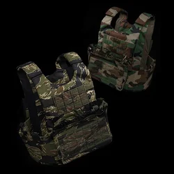 Portaplatas táctico SS LV119 – Chaleco ligero camuflaje raya de tigre