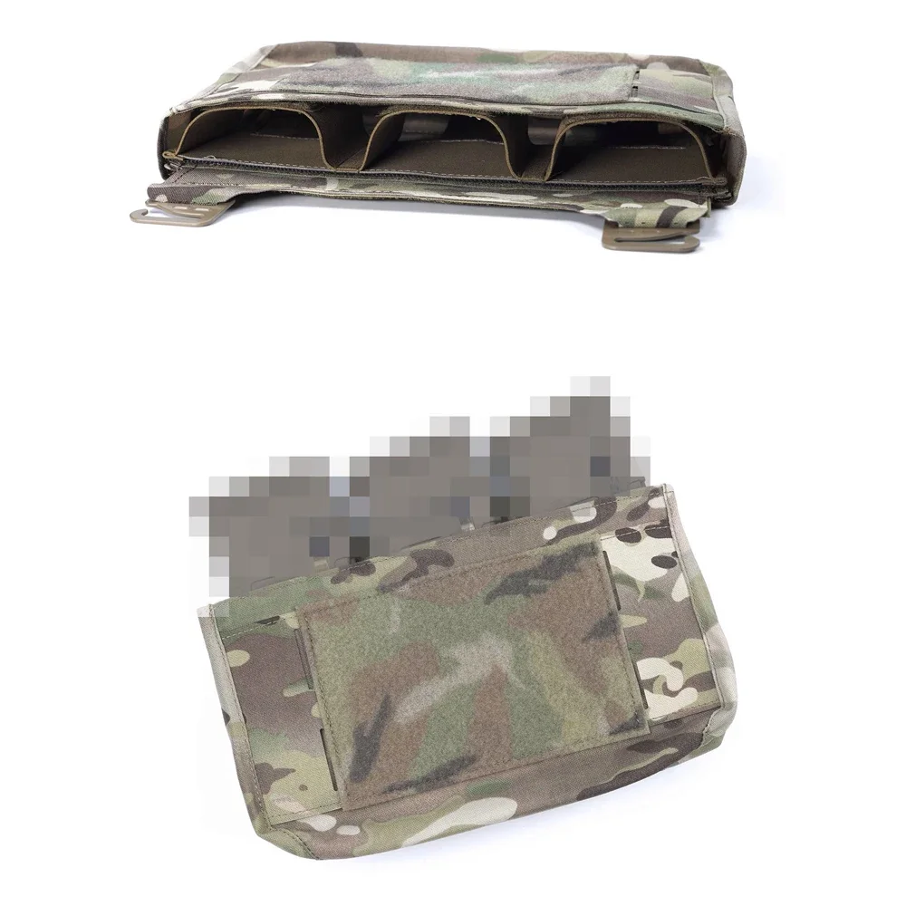 CB 1120X táctico individual doble Triple 9mm bolsa para revistas compartimento de partición Mag Carrier gancho y bucle elásticos - imagen 2