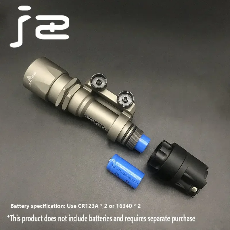 Linterna estroboscópica táctica M952V, luz de explorador M951, luz LED blanca de 500 lúmenes, montaje QD, riel Picatinny M600C M600B, luz para arma - imagen 5