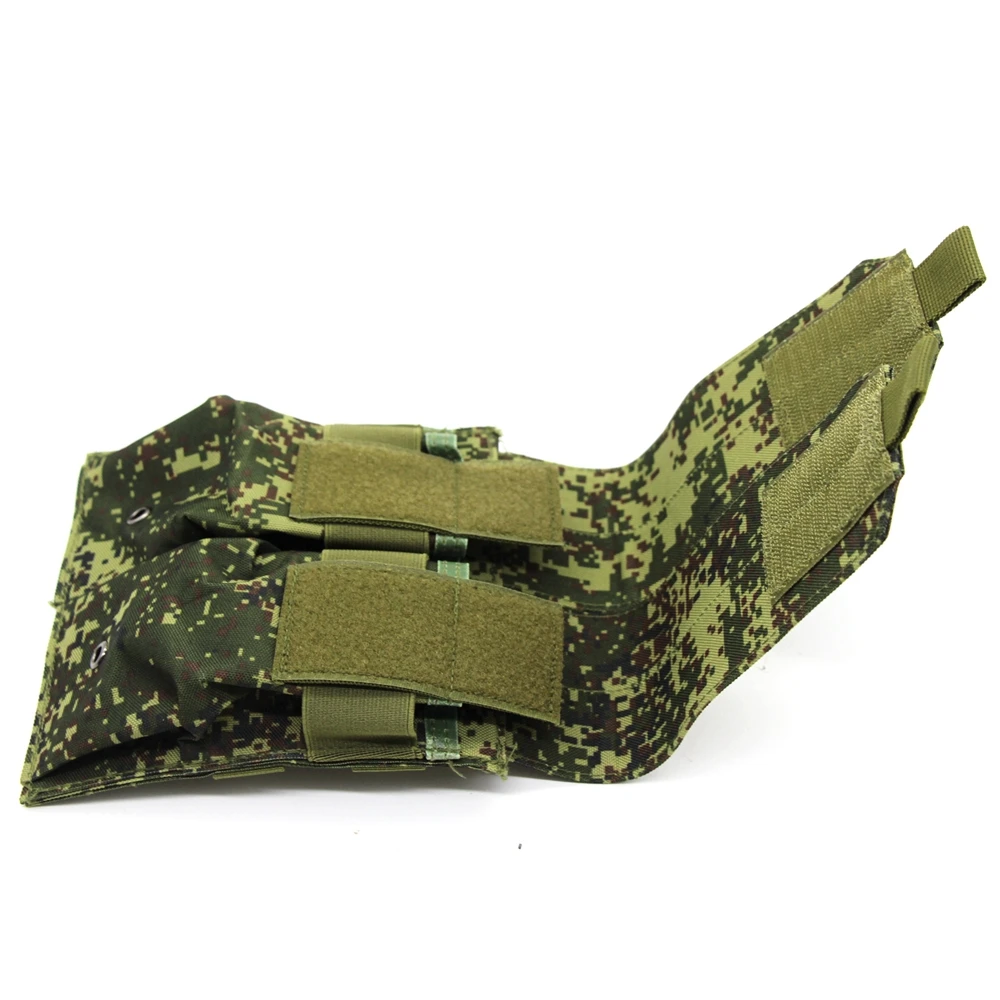 AR15 bolsa doble para revistas bolsa individual para M6 AR M4 AR15 Rifle pistola Mag bolsa Molle caza Molle bolsa chaleco accesorio - imagen 4