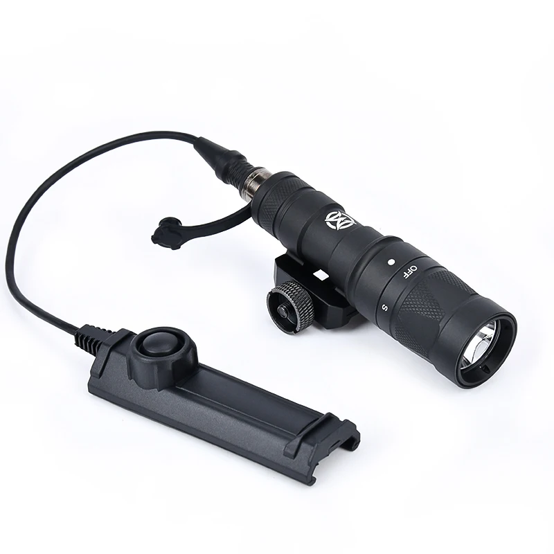 WADSN-linterna táctica M300W M600W, lámpara estroboscópica de explorador, luz de arma de caza Airsoft, interruptor de Control Dual compatible con riel Picatinny de 20mm - imagen 4