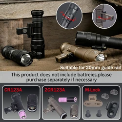 SureFire M640V Linterna táctica LED con riel Picatinny y M-LOK