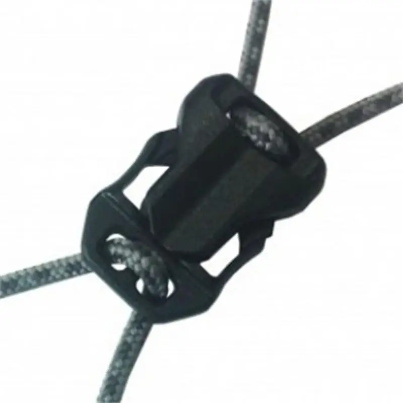 5 unids/lote bolsa táctica súper ligera con hebilla, fácil de presionar y abrir, a través de la cuerda para hacer conexión o cinturón de encuadernación - imagen 2