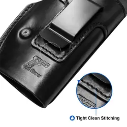 Funda táctica cuero Glock Taurus M P Shield ocultación compacta