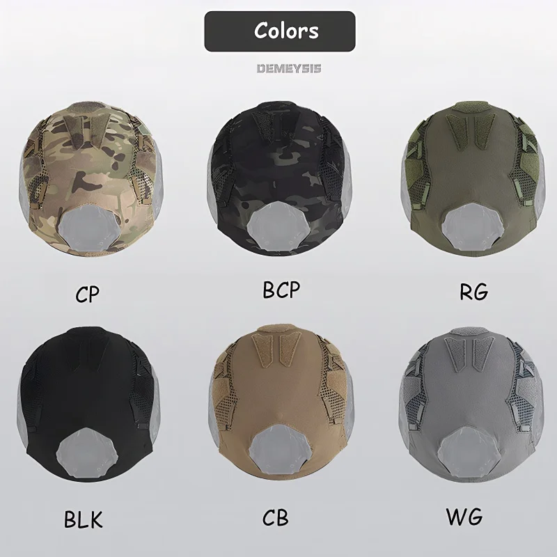 ​ Cubierta de casco táctico mejorada para cascos FAST SF de corte alto, accesorios de tela protectora para cascos - imagen 2