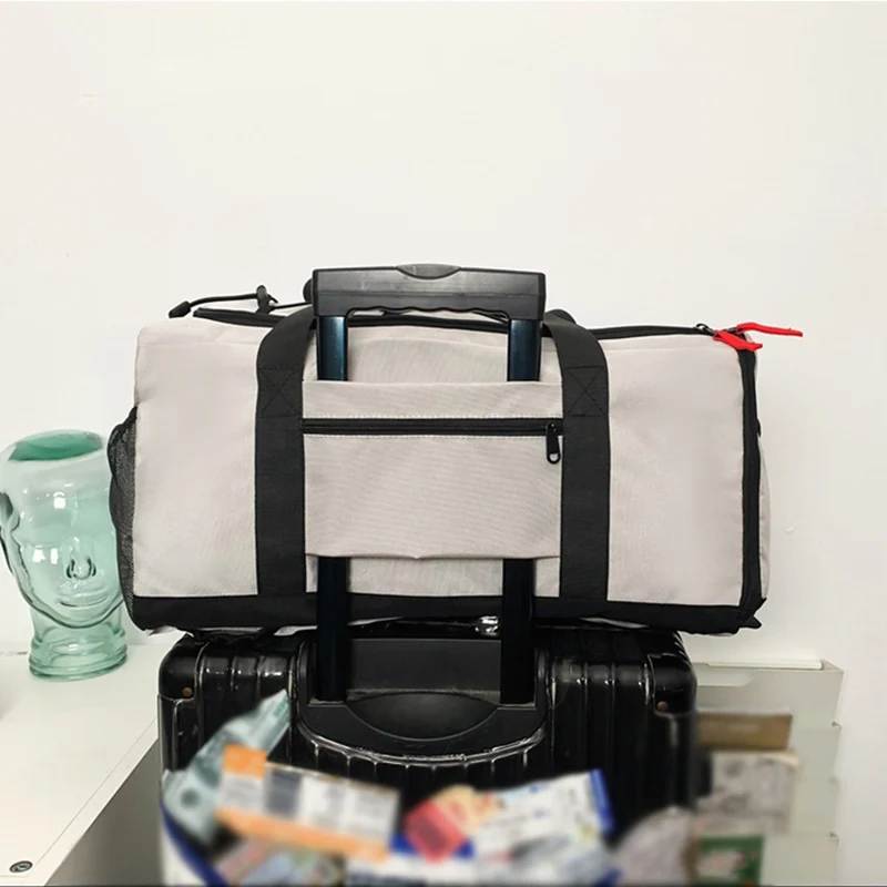 Mochila de viaje para Yoga y gimnasio, bolsa de equipaje para mujeres y hombres, entrenamiento físico, zapatos húmedos y secos, bolsillo para deportes al aire libre, mochila para natación - imagen 5