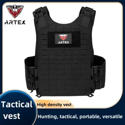 Chaleco táctico portaplacas modular con sistema MOLLE