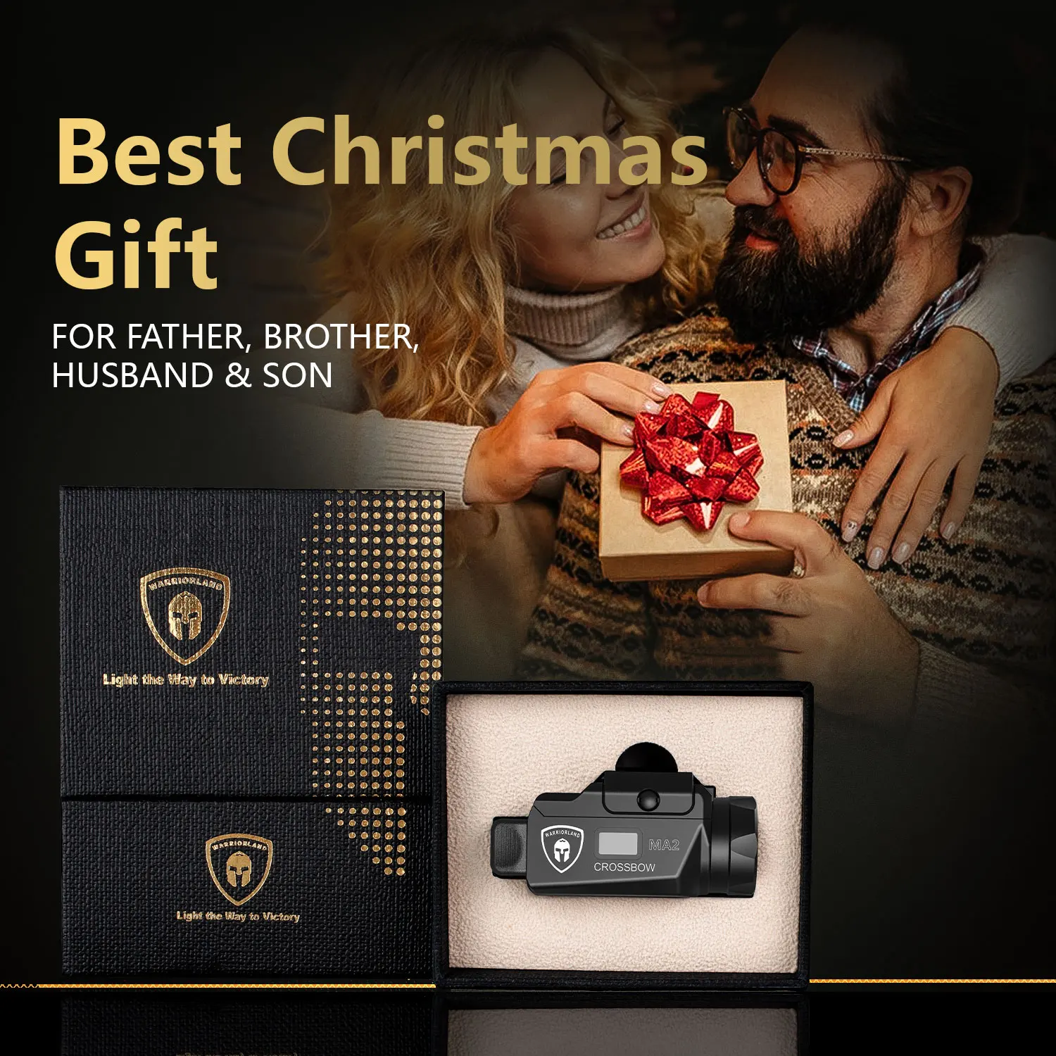 WARRIORLAND Luz universal y funda IWB Kydex compatible con luz de pistola G17/19 Gen3-5 LED blanco luces de pistola recargables USB mano derecha - imagen 5