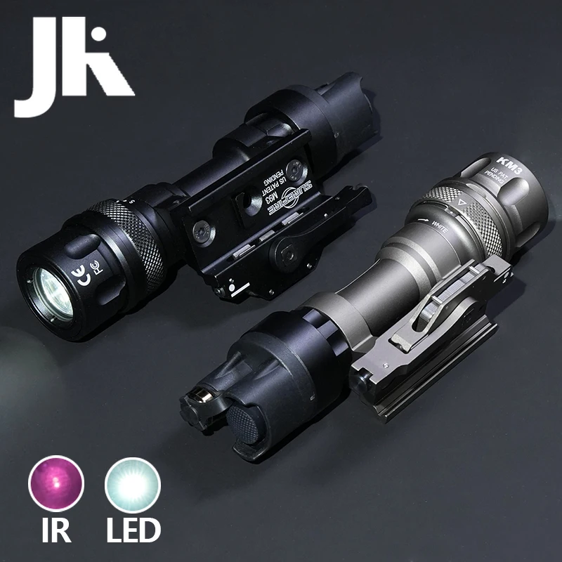 Iluminador táctico de Metal M952V IR, linterna LED SF con montaje QD, luz para arma de caza, riel de 20mm, Airsoft con presión remota - imagen 2