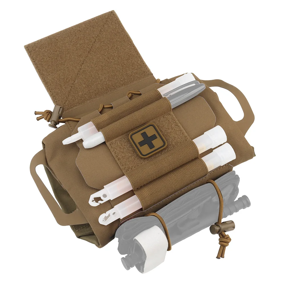 OPHIDIAN-bolsa portadora de placa de chaleco, bolsa de recuperación del vientre, chaleco de caza, bolsa EDC, botiquín de primeros auxilios de despliegue rápido - imagen 2