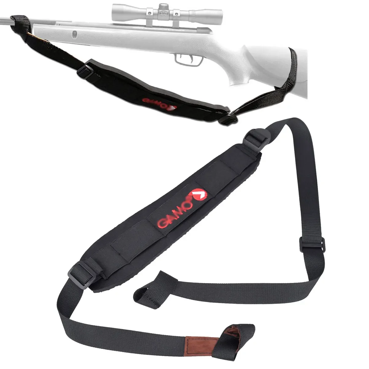 Eslinga táctica antideslizante Gamo para pistola de aire con acolchado