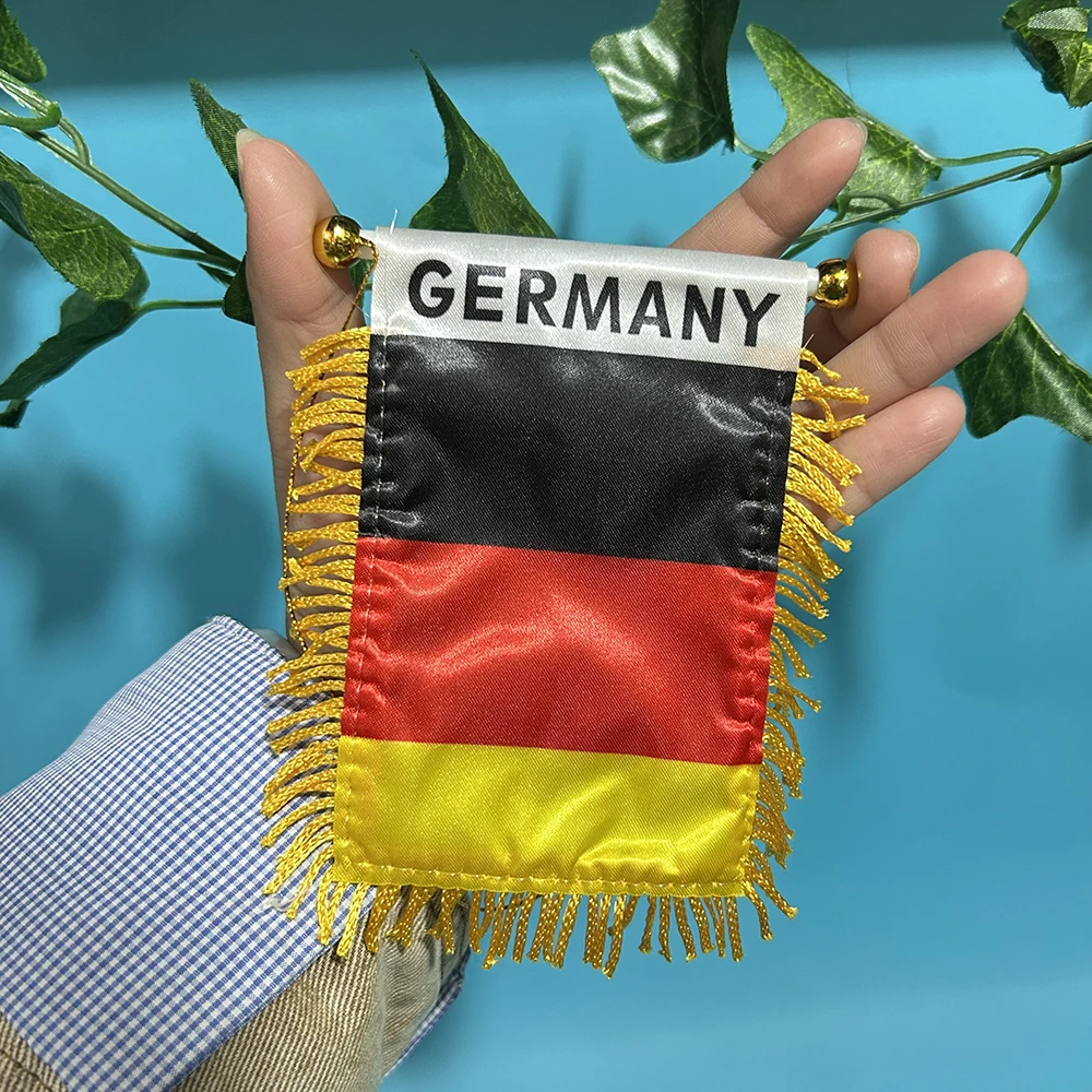 Bandera para ventana de coche SKY FLAG Alemania reversible poliéster - imagen 5