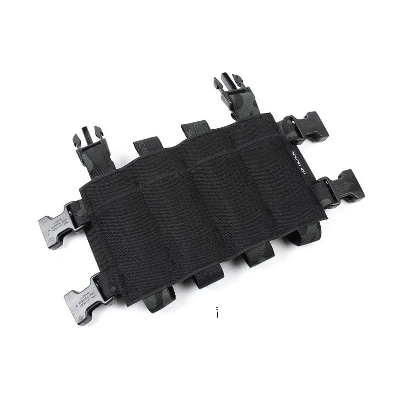 PEWTAC-Chaleco para exteriores LV119 MK3 MK4 JPC2.0, bolsa de inserción de revista cuádruple para subfunda, soporte elástico para revistas FP01 - imagen 5