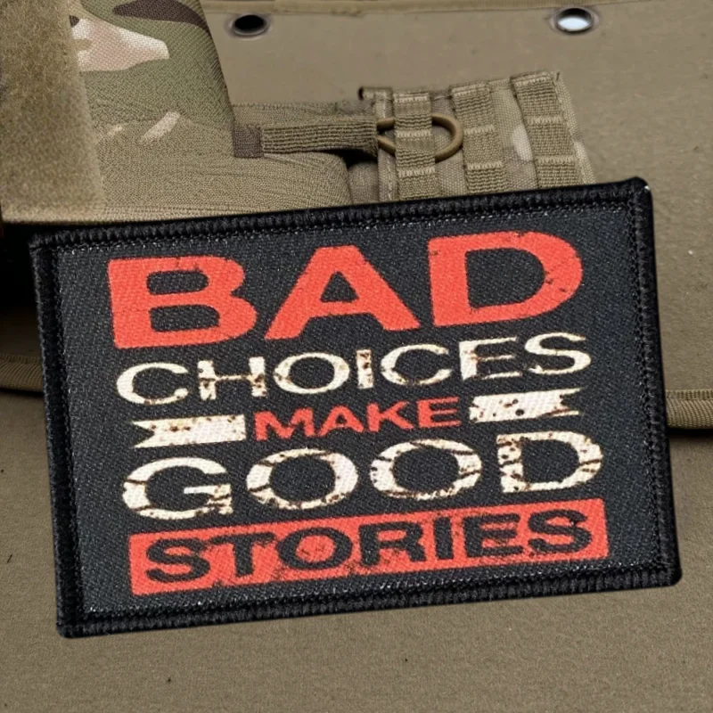 Parche estampado para chaleco táctico, insignia de moral con gancho y bucle, pegatinas para mochila, parches para brazalete para ropa - imagen 5