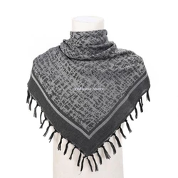 Shemagh táctico desierto algodón – Bufanda militar MOLLE compatible