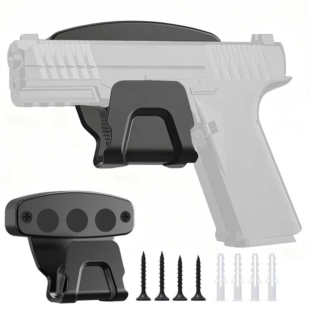 Soporte magnético para pistola, soporte magnético oculto para pistola, funda para pistola de 35 libras, estante para pistola para coche, camión, vehículo doméstico