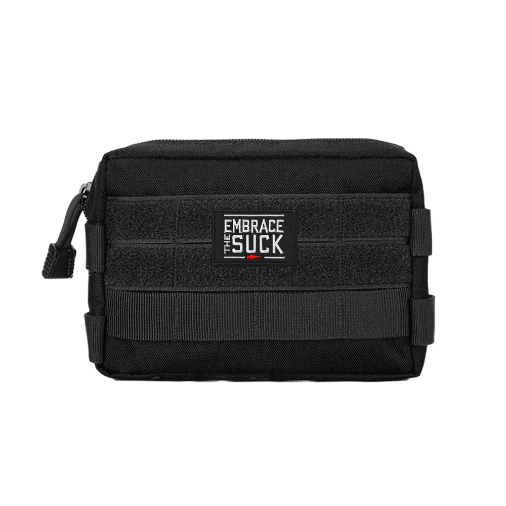 EMBRACE THE SUCK táctico humorístico divertido Meme moral parche Velcros insignia pegatina gancho bucle sujetador militar para gorra mochila Jean - imagen 4