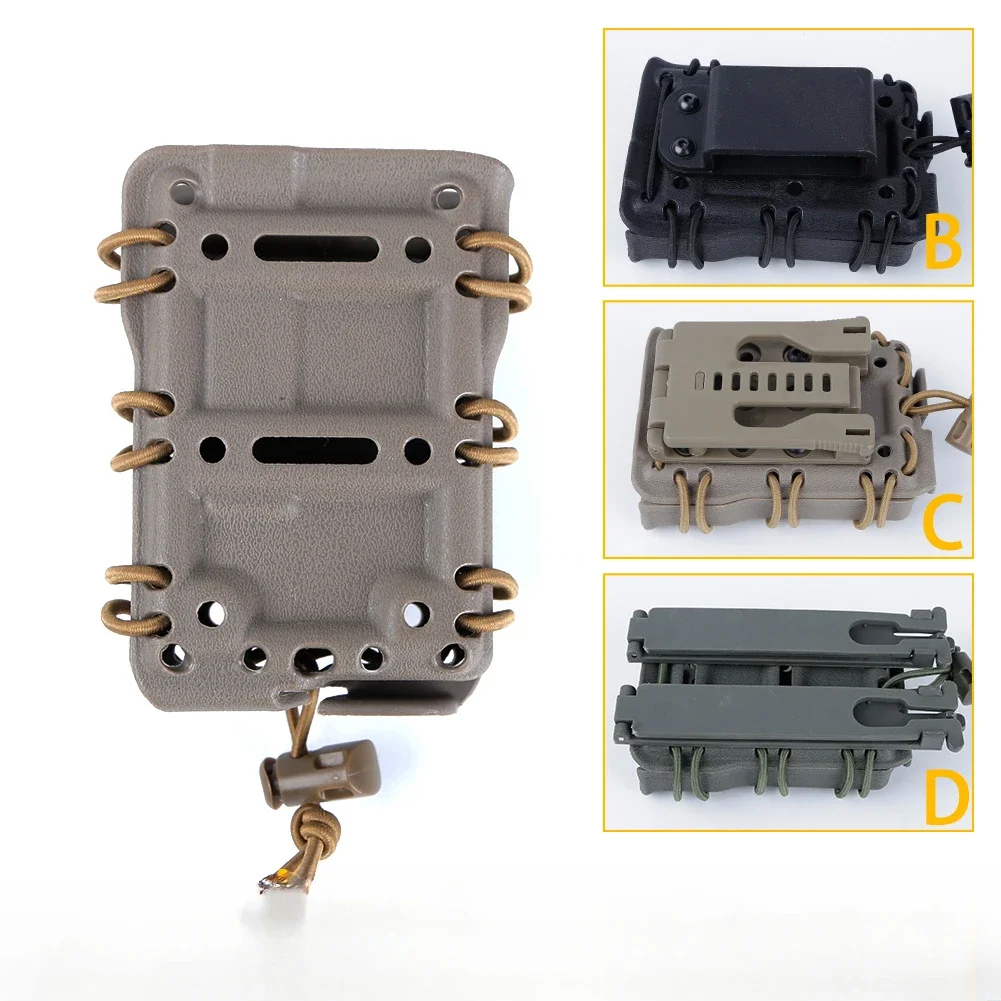 Bolsas tácticas Molle de nailon Mag 5,56, bolsa para revistas, riñonera para Paintball, tiro ligero para caza - imagen 2