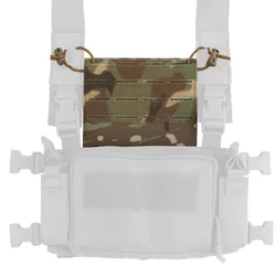 Bolsa táctica de pecho con MOLLE y Panel ATAK para Airsoft y caza