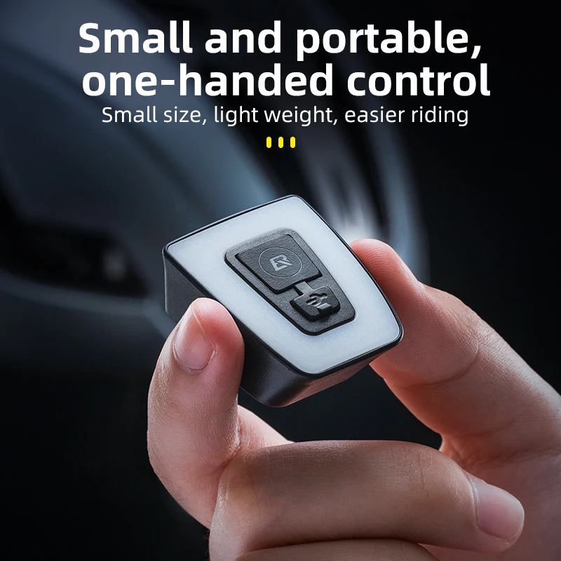 Luz de ciclismo ROCKBROS, luz trasera impermeable, linterna LED para bicicleta, recargable por USB, luz trasera de seguridad para bicicleta nocturna - imagen 5