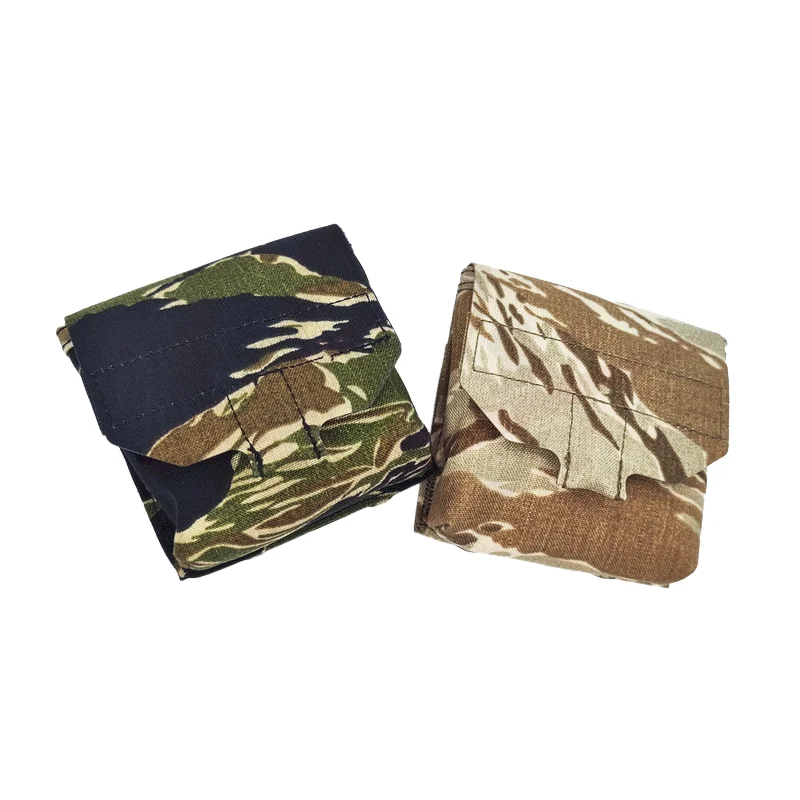 Boo-bolsa multifunción, Mini BOLSA PARA pulsera, 500D, estampado de Tigre, Camuflaje