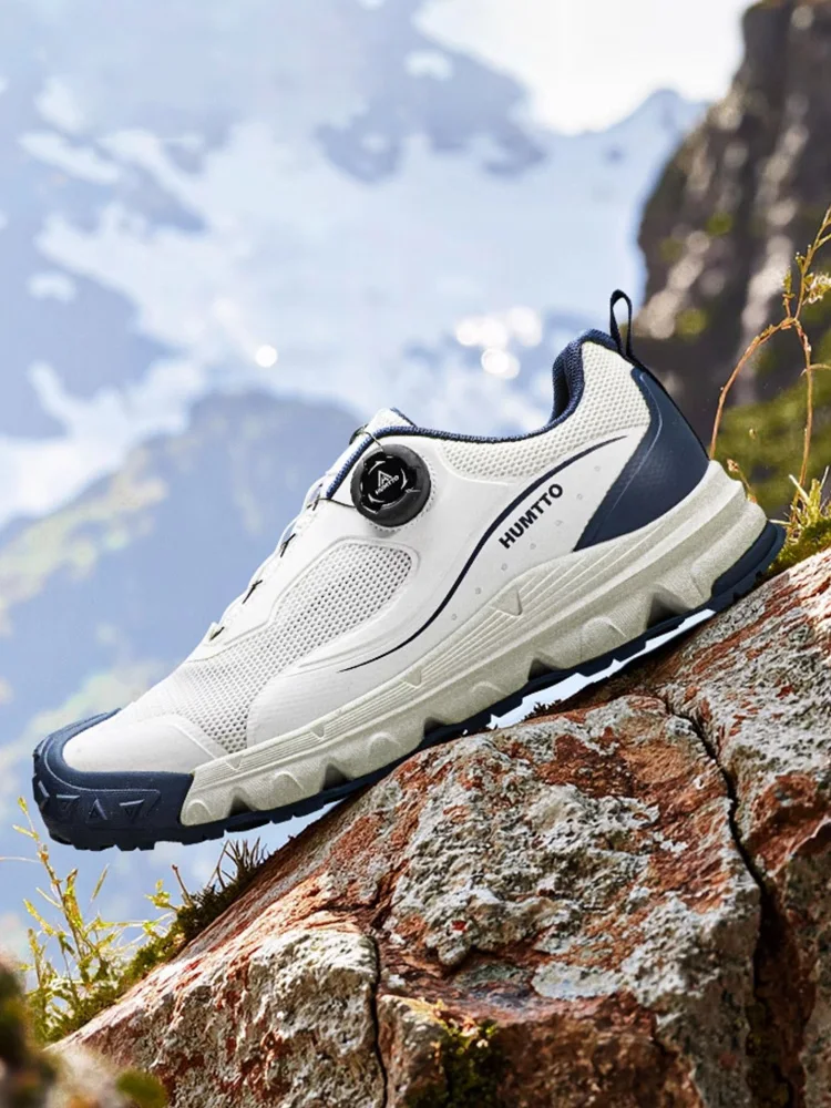 HUMTTO 2025 zapatos de senderismo para hombre, zapatos deportivos transpirables para exteriores, zapatillas para correr, zapatos de trekking todoterreno, botas informales para caminar - imagen 5
