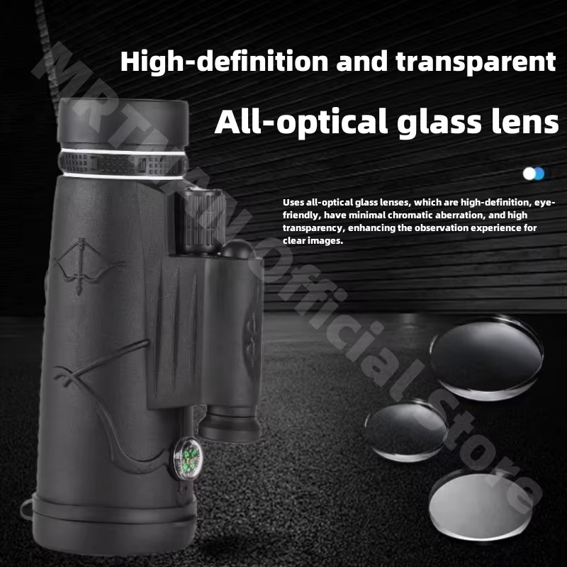 Prismáticos militares gran alcance óptica HD para caza