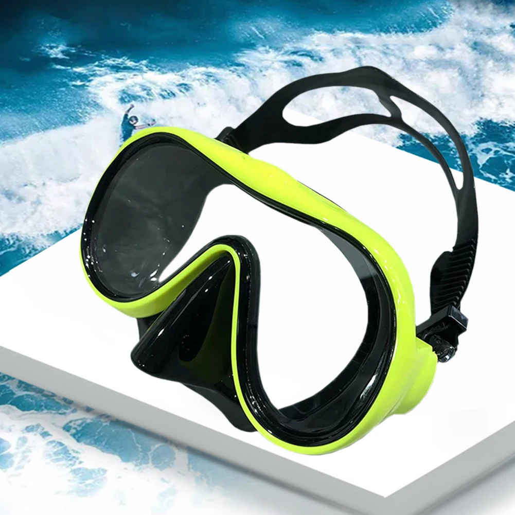 JSJM-Gafas de natación profesionales para adultos, máscara de buceo HD, equipo de buceo, novedad - imagen 2