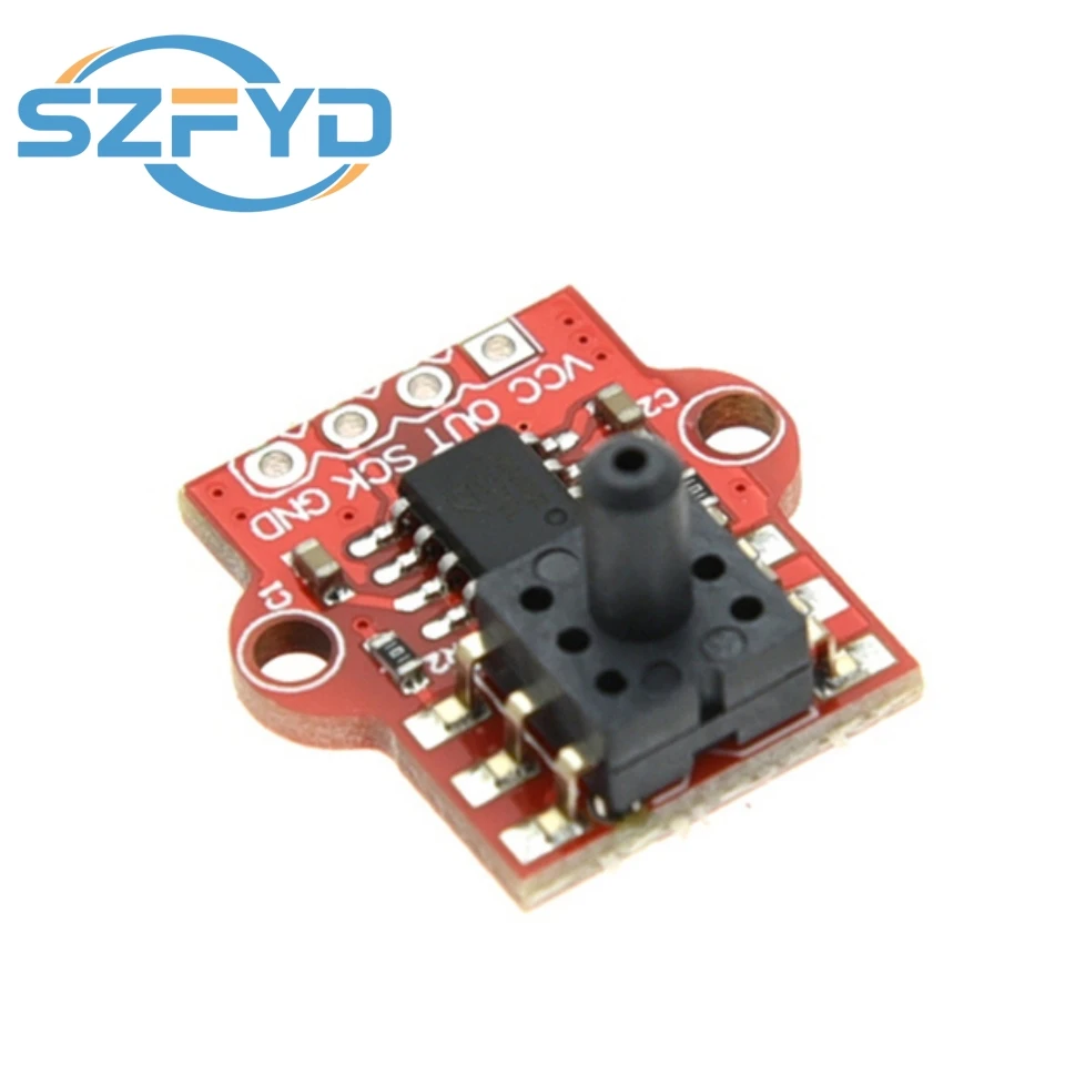 Módulo Sensor de presión barométrica Digital de 3,3-5V, placa controladora de nivel de agua líquida, conexión de 0-40KPa, tubo suave de 2,5mm para Arduino - imagen 3