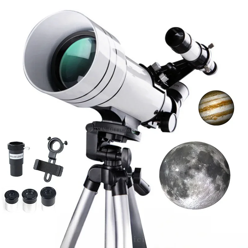 40070 Telescopio astronómico profesional de alta definición 333X para ver la luna y las estrellas Monocular para observación de aves