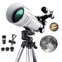 40070 Telescopio astronómico profesional de alta definición 333X para ver la luna y las estrellas Monocular para observación de aves