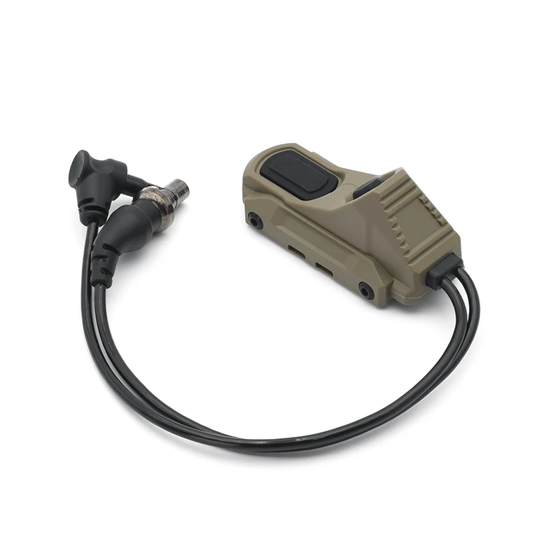 GBRS AXON interruptor de botón Dual para caza táctica, puntero láser de grúa y linterna SF, Combo de interruptor Dual - imagen 2