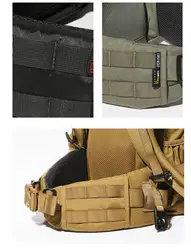 Cinturón táctico MOLLE protección lumbar multifunción outdoor