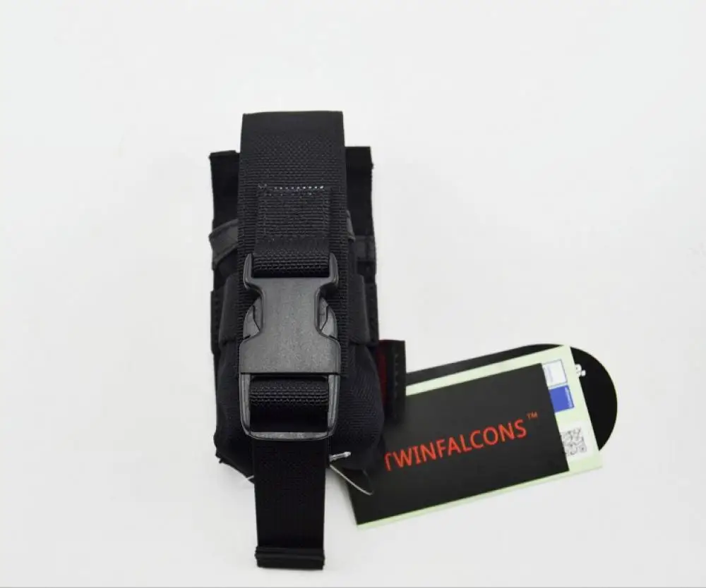 Bolsa y herramientas para linterna táctica Molle ajustable, nailon 1000D - imagen 2