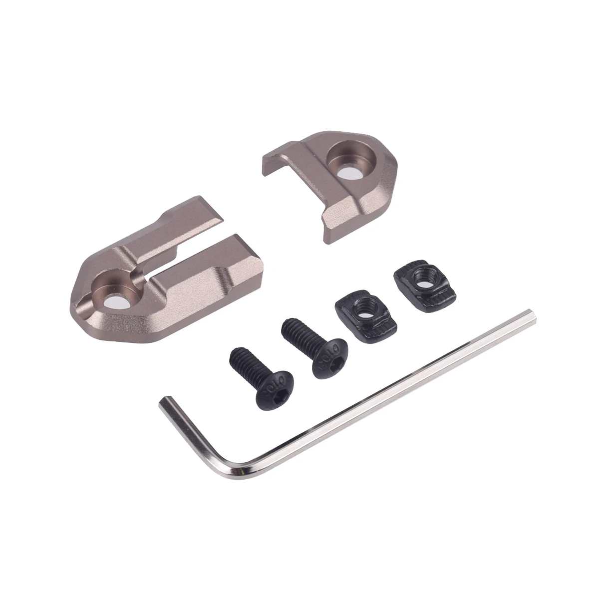 Surefir-herramientas tácticas resistentes, placa de montaje de interruptor de cinta remota compatible con la serie M M600C Element M600U, arma ligera Mlok Keymod Rail - imagen 2