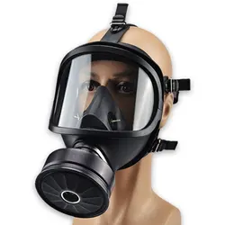 Máscara antigás MF14 con filtro polvo y facial para respiración
