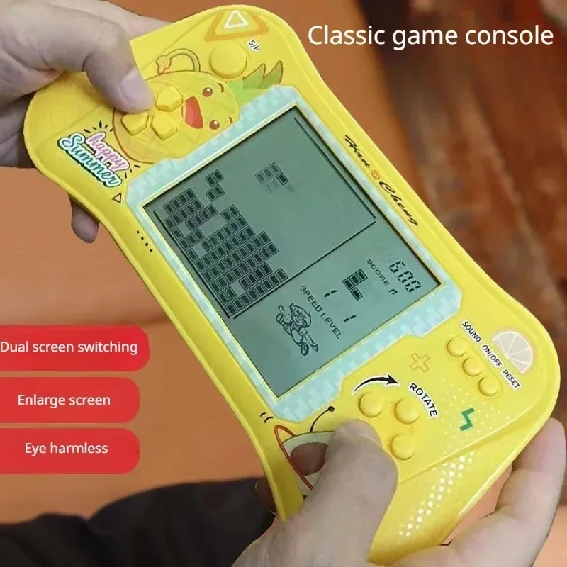 Consola portátil retro Tetris, máquina de juegos clásica - imagen 2