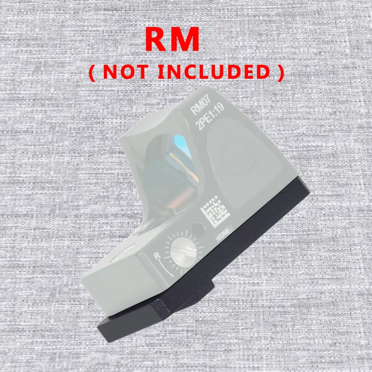 Placa de montaje Universal para Glock 17, adaptador de Base de montaje de placa de mira trasera compatible con RM VISM M1 M2, mira de punto rojo - imagen 2