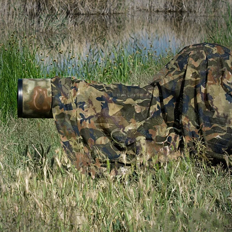 Redes de camuflaje para acampar al aire libre, caza, tiro, refugio, ocultar la red, cubiertas para coche, decoración de barra de jardín, sombra de tienda de entrenamiento - imagen 2