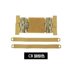 Chaleco táctico Universal con hebilla magnética de extracción rápida, conjunto MOLLE, sistema de liberación rápida para chaleco JPC CPC 6096