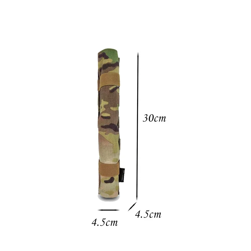 Bolsa táctica Airsoft C4, Kit de herramientas de tira larga de carga única, bolsa de almacenamiento MOLLE, bolsa multiusos, equipo de accesorios - imagen 4