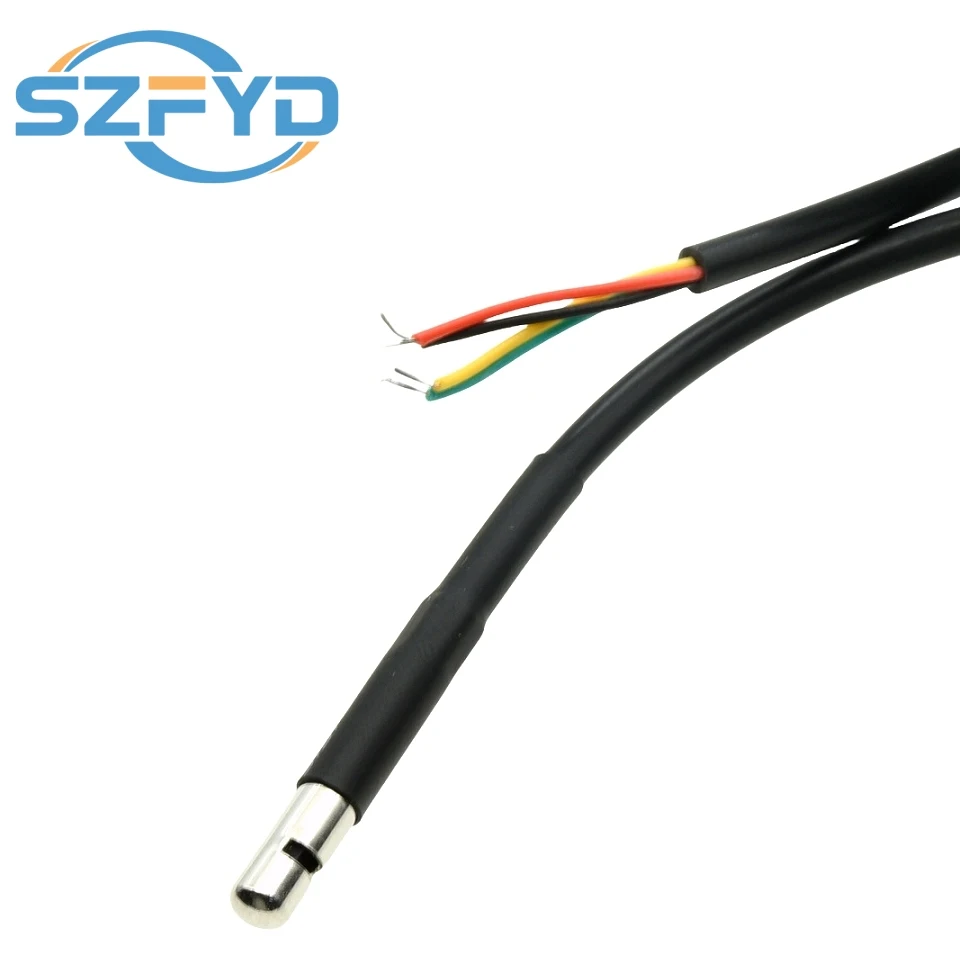 Sensor temperatura humedad SHT20 SHT30 SHT40 acero inoxidable I2C - imagen 3